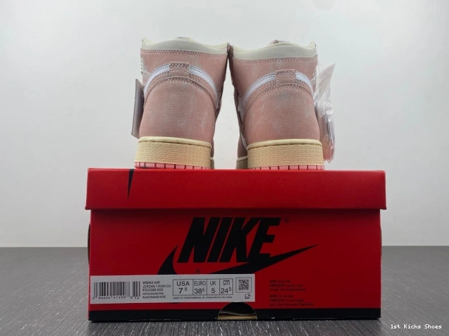 (Women's) Pink FD2596- High Jordan Washed Retro OG 1 789 Air Popular 0111